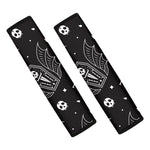 Vampire Coffin Pattern Print Car Seat Belt Covers