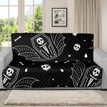 Vampire Coffin Pattern Print Futon Protector