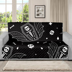 Vampire Coffin Pattern Print Futon Protector