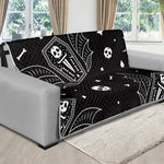 Vampire Coffin Pattern Print Futon Protector