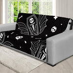 Vampire Coffin Pattern Print Futon Protector