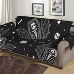 Vampire Coffin Pattern Print Sofa Protector