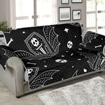 Vampire Coffin Pattern Print Sofa Protector