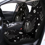 Vampire Coffin Pattern Print Universal Fit Car Seat Covers