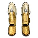 Vanilla Ice Cream Melted Print Muay Thai Shin Guard