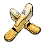 Vanilla Ice Cream Melted Print Muay Thai Shin Guard