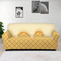 Vanilla Ice Cream Melted Print Sofa Cover