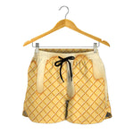 Vanilla Ice Cream Melted Print Women's Shorts