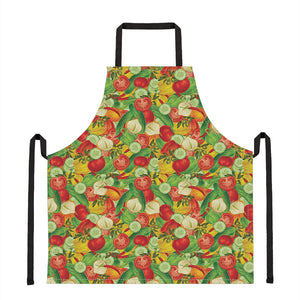 Vegan Pattern Print Apron