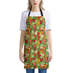 Vegan Pattern Print Apron