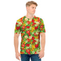 Vegan Pattern Print Men's T-Shirt