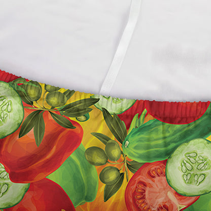 Vegan Pattern Print Sofa Cover
