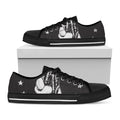 Victory King Of Boxing Print Black Low Top Sneakers