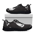 Victory King Of Boxing Print Black Sneakers
