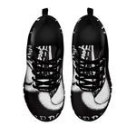 Victory King Of Boxing Print Black Sneakers