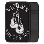 Victory King Of Boxing Print Car Center Console Cover
