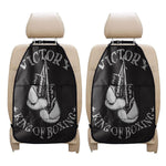 Victory King Of Boxing Print Car Seat Organizers