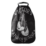 Victory King Of Boxing Print Car Seat Organizers