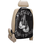 Victory King Of Boxing Print Car Seat Organizers