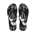 Victory King Of Boxing Print Flip Flops