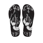Victory King Of Boxing Print Flip Flops