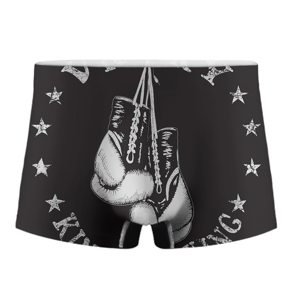 Victory King Of Boxing Print Men's Boxer Briefs
