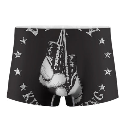 Victory King Of Boxing Print Men's Boxer Briefs