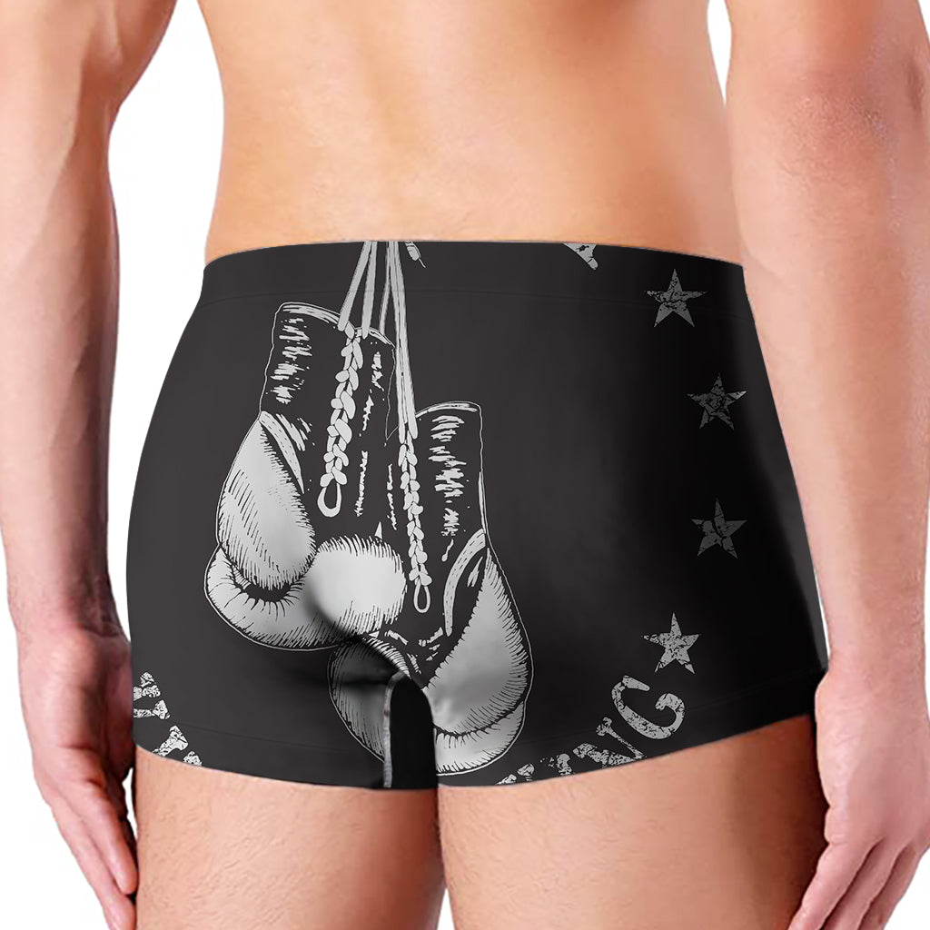 Victory King Of Boxing Print Men's Boxer Briefs