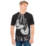 Victory King Of Boxing Print Men's T-Shirt