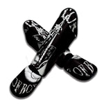 Victory King Of Boxing Print Muay Thai Shin Guard