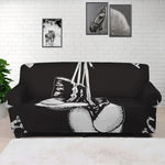 Victory King Of Boxing Print Sofa Cover