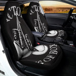 Victory King Of Boxing Print Universal Fit Car Seat Covers