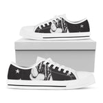 Victory King Of Boxing Print White Low Top Shoes