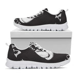 Victory King Of Boxing Print White Sneakers