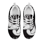Victory King Of Boxing Print White Sneakers
