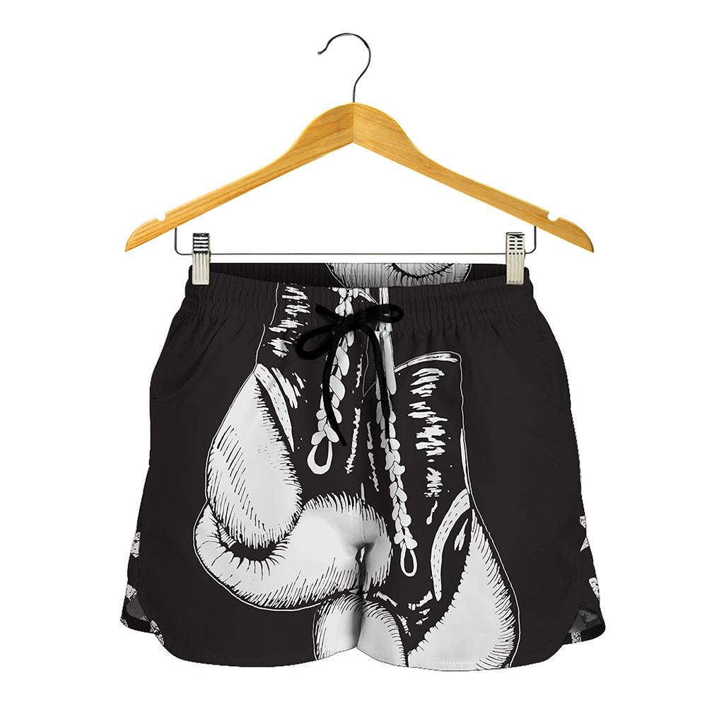Victory King Of Boxing Print Women's Shorts