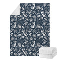 Video Game Devices Pattern Print Blanket