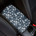 Video Game Devices Pattern Print Car Center Console Cover
