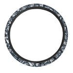Video Game Devices Pattern Print Car Steering Wheel Cover