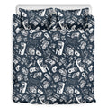 Video Game Devices Pattern Print Duvet Cover Bedding Set
