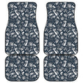 Video Game Devices Pattern Print Front and Back Car Floor Mats