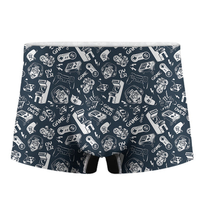 Video Game Devices Pattern Print Men's Boxer Briefs