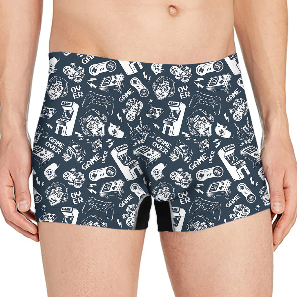 Video Game Devices Pattern Print Men's Boxer Briefs
