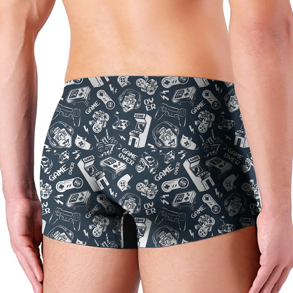 Video Game Devices Pattern Print Men's Boxer Briefs