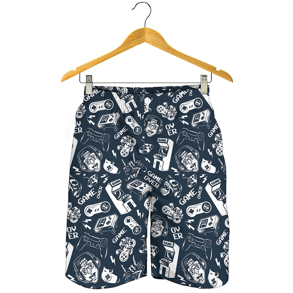 Video Game Devices Pattern Print Men's Shorts