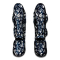 Video Game Devices Pattern Print Muay Thai Shin Guards