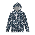 Video Game Devices Pattern Print Pullover Hoodie