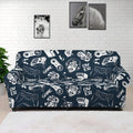 Video Game Devices Pattern Print Sofa Cover