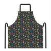 Video Game Gadgets Pattern Print Apron