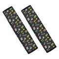 Video Game Gadgets Pattern Print Car Seat Belt Covers